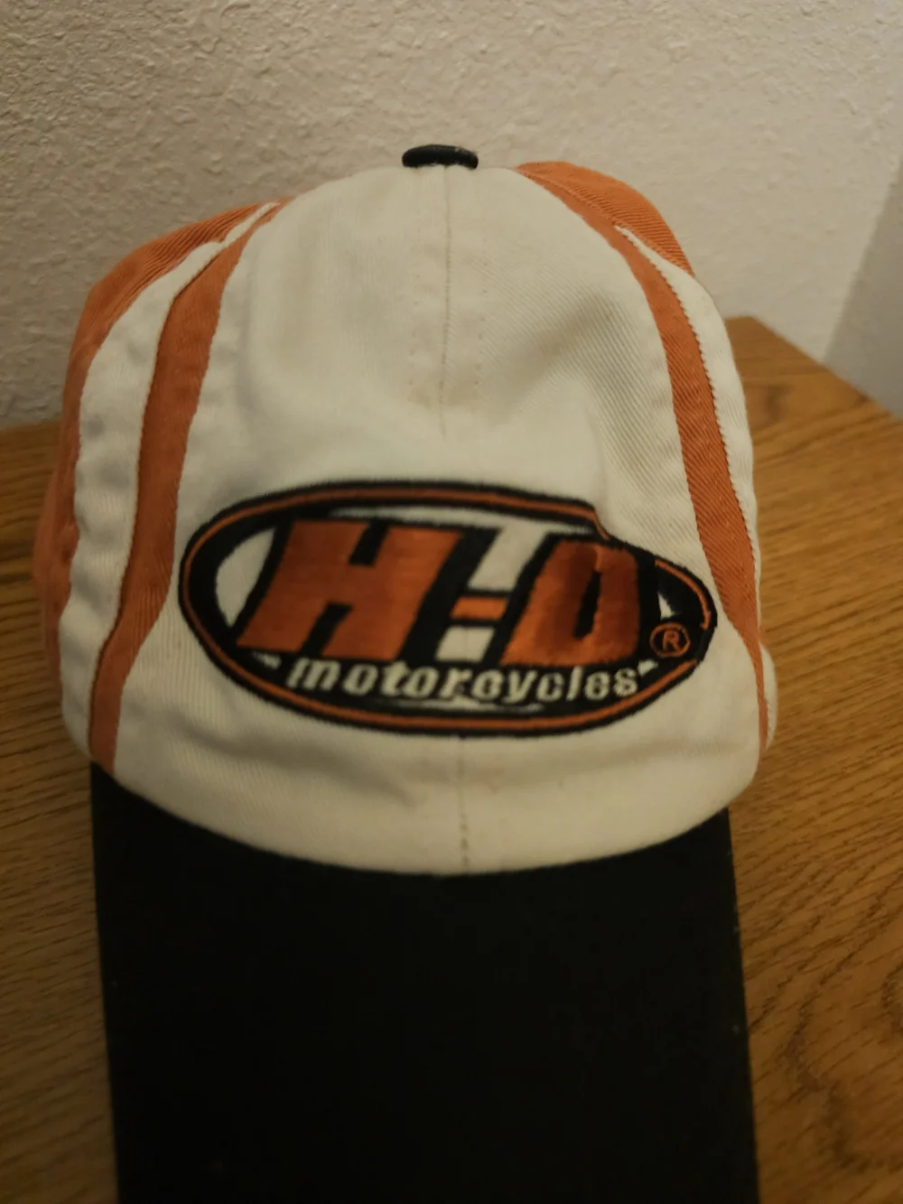 Harley Davidson Youth Cap Hat Baseball Adjustable Motorcycles Orange H-D